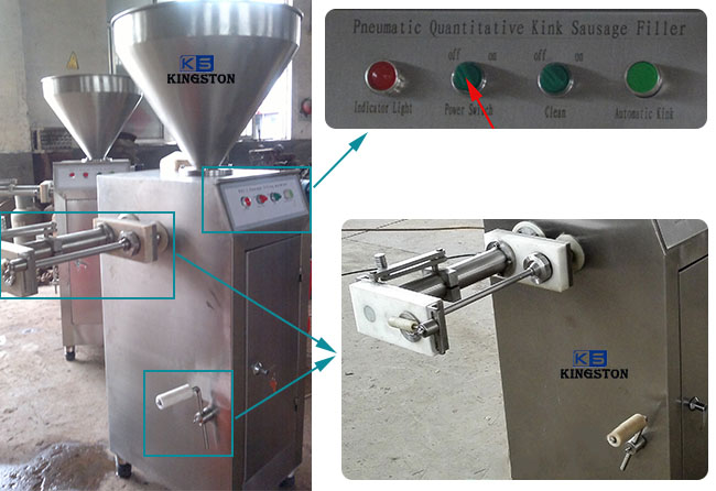 automatic commercial sausage stuffer