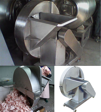 frozen meat flaker machine