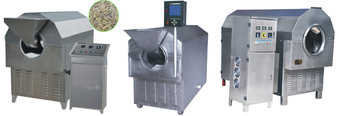 nuts roasting machine