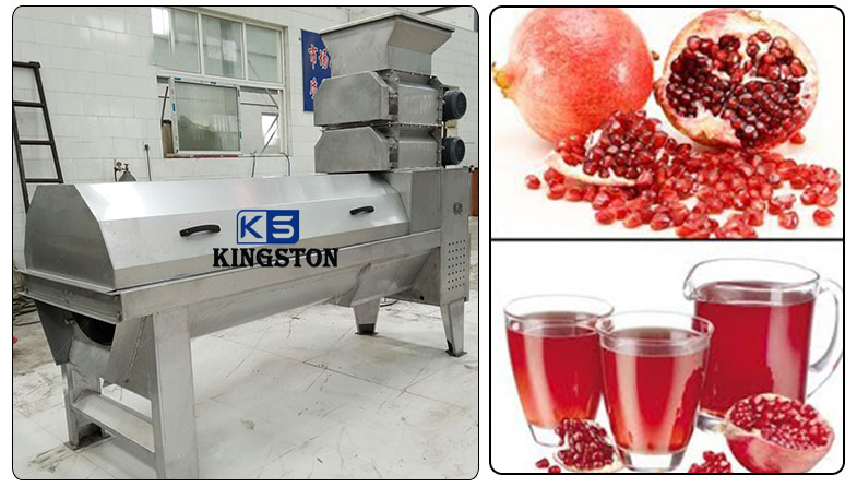 Pomegranate deseeder machine