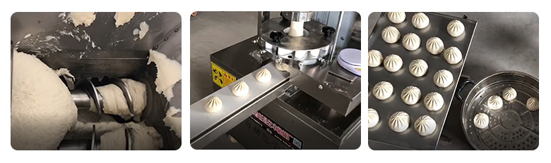 steamed stuffed bun machine